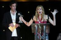 Steve Mangan and Lucy Punch in Festival